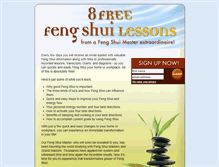 Tablet Screenshot of fengshuifreelessons.com